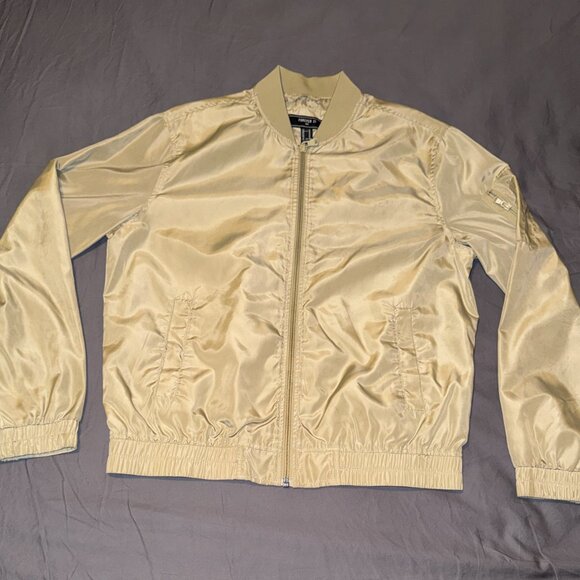 Tan BomberJacket - Picture 2 of 3